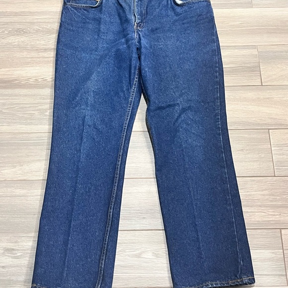 Vintage GWG Men’s Jeans (Great Western Garment) Straight Leg Denim Sz 38x30 HTF - Picture 3 of 9